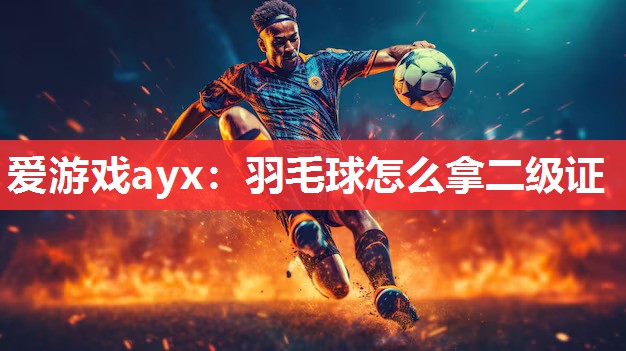 爱游戏ayx：羽毛球怎么拿二级证